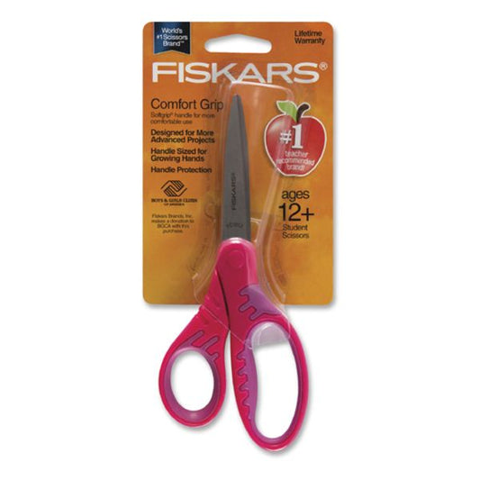 Fiskars Student Scissors, 7" Length, 2 4/5" Cut