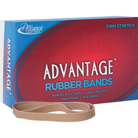 Advantage #107 Rubber Bands Size #107 - 7" x 5/8" - Natural - 40/ Box