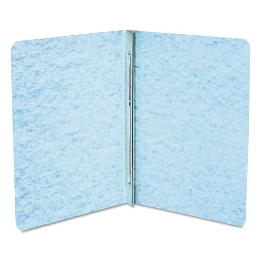 ACCO PRESSTEX Report Cover with Tyvek Reinforced Hinge, Side Bound, Two-Piece Prong Fastener, 3" Capacity, 8.5 x 11, Light Blue