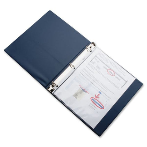 Business Source Top Loading Sheet Protectors Letter - 8 1/2" x 11" - Economy (2.4 mil) - 3-Hole Punch - Clear - 100/ Box