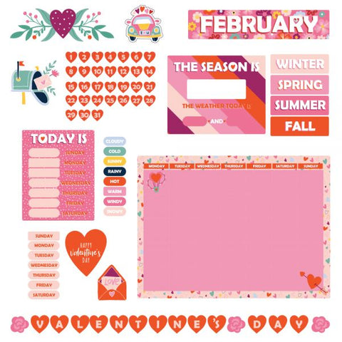 344-Piece Bulletin Board Kit, Seasonal Holidays