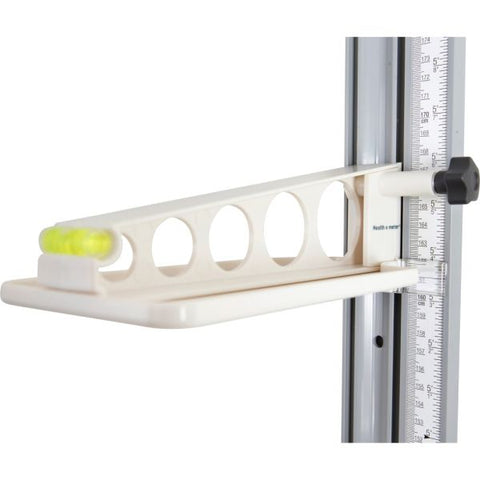 Health o Meter Wall-Mounted Height Rod 55.5" Length 5" Width - 1/16 Graduations - Imperial, Metric Measuring System - 1 Each