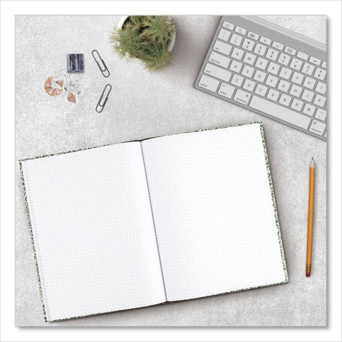 Rediform Lab Composition Notebook 60 Sheet(s) - Quad Ruled - 7.88" x 10.13" - 1 Each - White