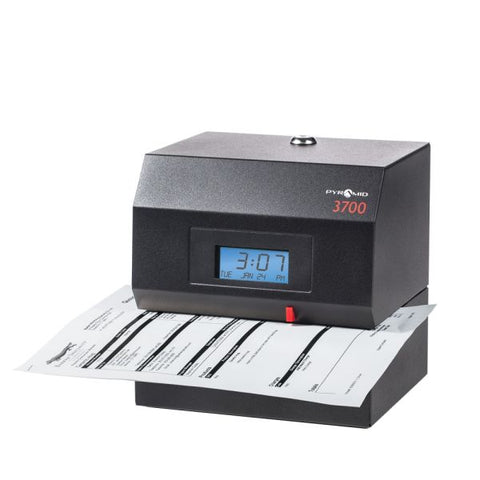 Pyramid Heavy-Duty Time and Document Recorder Card Punch/Stamp