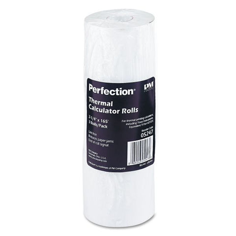 ICONEX Thermal Cash Register Roll - White 2 1/4" x 165 ft - Clear - 3 / Pack