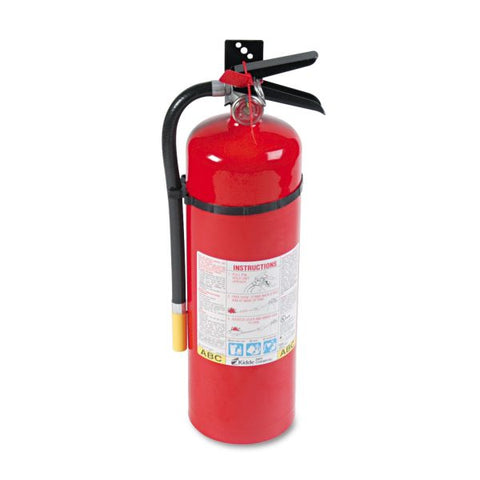 Kidde ProLine Pro 10MP Fire Extinguisher, 4 A, 60 B:C, 195psi, 19.52h x 5.21 dia, 10lb Capacity