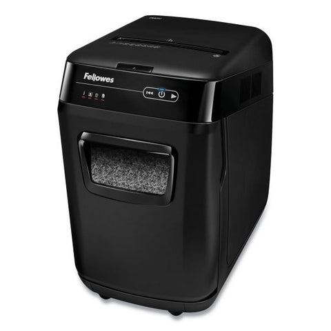 Fellowes AutoMax 200M Auto Feed Micro-Cut Shredder, 200 Auto/10 Manual Sheet Capacity