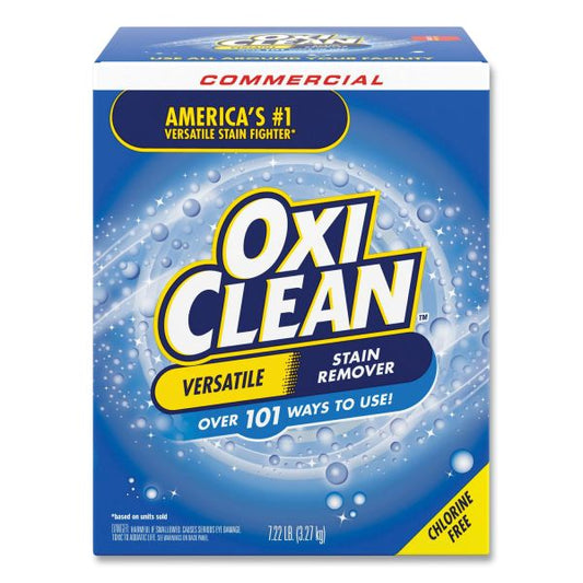 OxiClean Versatile Stain Remover, Regular Scent, 7.22 lb Box, 4/Carton