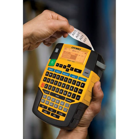 DYMO Rhino 4200 Basic Industrial Handheld Label Maker, 1 Line, 4.06 x 8.46 x 2.24