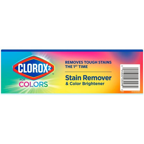 Clorox 2 Stain Remover and Color Booster Powder, Original, 49.2oz Box, 4/Carton