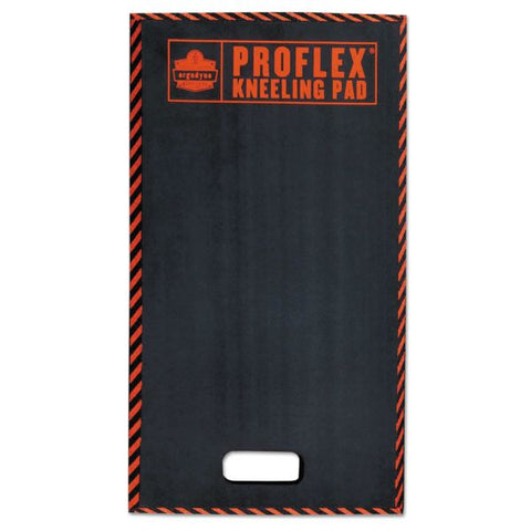 ergodyne ProFlex 385 Large Kneeling Pad, 16 x 28 x 1, Black/Orange