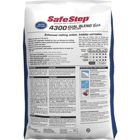 SafeStep Pro Plus Ice Melt Magnesium Chloride, Sodium Chloride -7&deg;F (-21.7&deg;C) - 50 lb