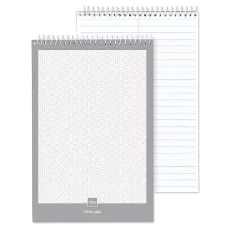 Steno Books, 6" x 9", Gregg Ruled, 70 Sheets, White, Pack Of 12