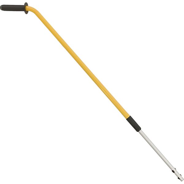 Rubbermaid Commercial Quick Connect Ergo Adjust Handle 72" Length - Yellow - Aluminum - 1 Each