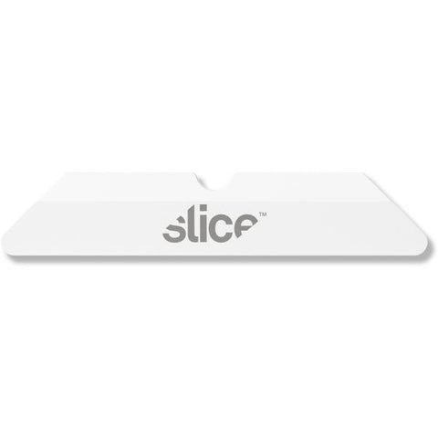 slice Safety Box Cutter Blades, Rounded Tip, Ceramic Zirconium Oxide, 4/Pack