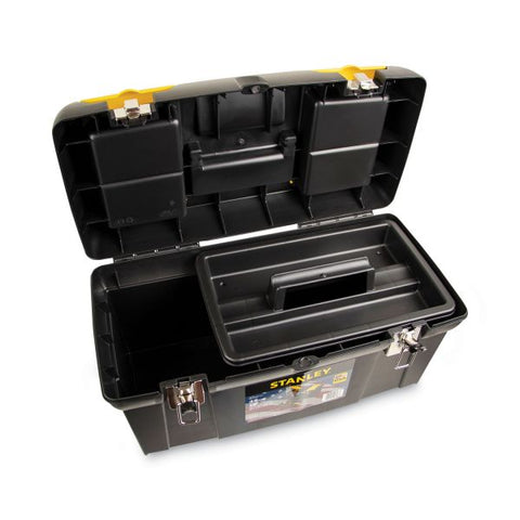 Stanley Series 2000 Toolbox w/Tray, Two Lid Compartments