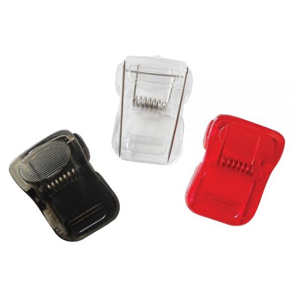 Cubicle Clips, Assorted Colors, Box Of 24