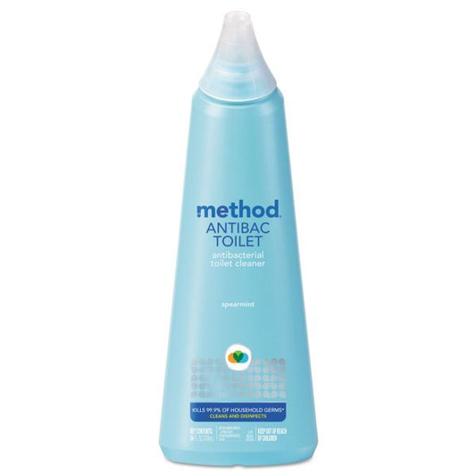 Method Antibacterial Toilet Cleaner, Spearmint, 24 oz Bottle