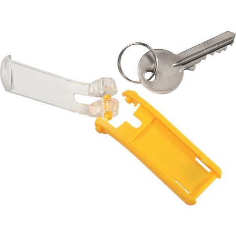 Durable Key Rack, 24-Tag Capacity, Plastic, Gray, 8.38 x 1.38 x 14.13