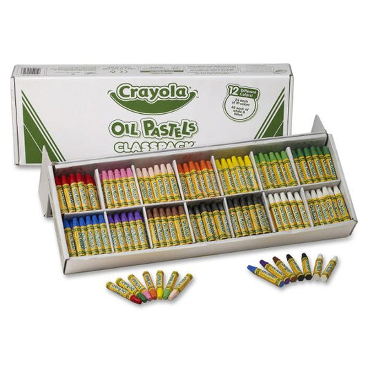 Crayola Classpack Oil Pastels Assorted Colors - 336/ Pack