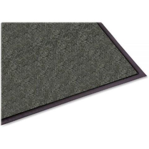 Genuine Joe Golden Series Indoor Walk-Off Floor Mat 48" x 72" - Vinyl - Charcoal Gray