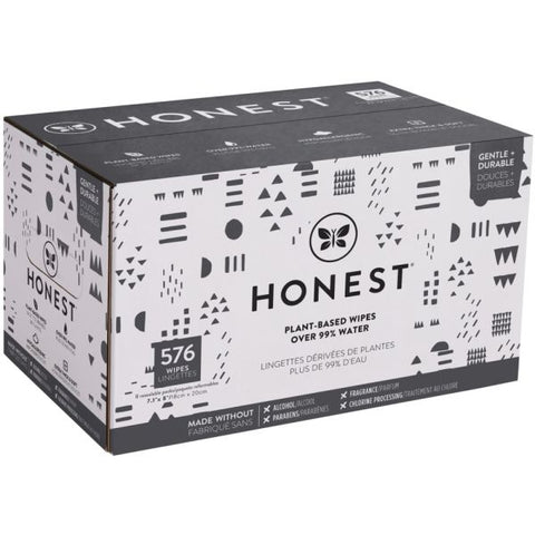 The Honest Company Honest Baby Wipes, Pattern Play, Pack Of 576 Wipes