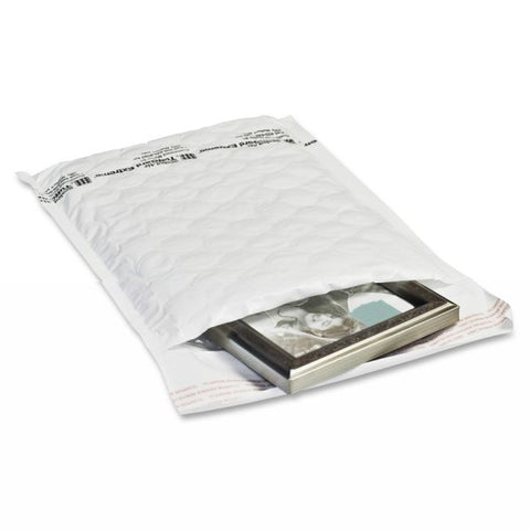 Sealed Air TuffGuard Extreme Cushioned Mailers #5 (10.50" x 16") - Self-Sealing - Polypropylene - White - 50/ Carton