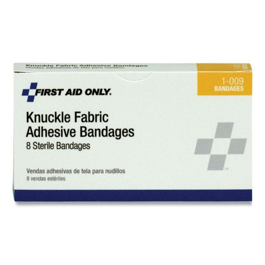 PhysiciansCare by First Aid Only First Aid Fabric Knuckle Bandages, 8/Box