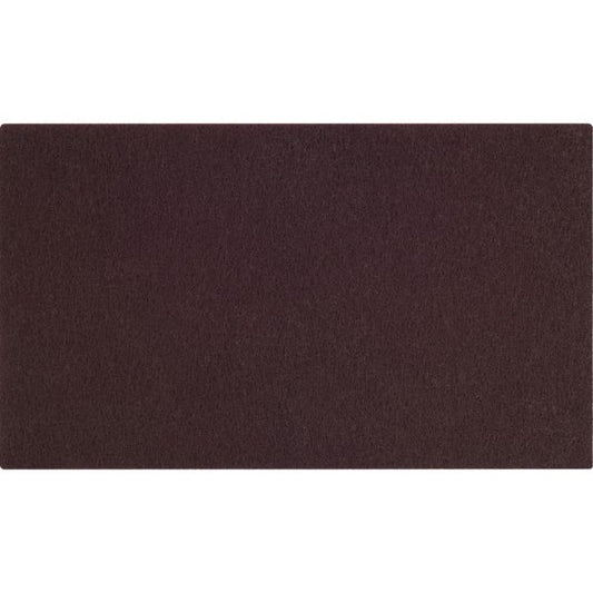 Scotch-Brite Surface Preparation Pads 5/Carton - Rectangle - 14" Width x 0.40" Thickness - Scrubbing, Stripping - Concrete, Granite, Marble, Vinyl, Wood, Terrazzo, Stone Floor - 175 rpm to 600 rpm Speed Supported - Residue-free - Nylon Fiber - Maroon