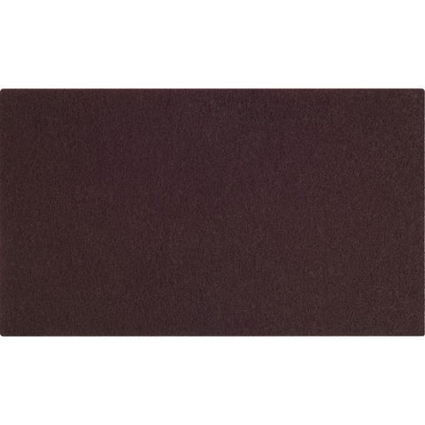 Scotch-Brite Surface Preparation Pads 5/Carton - Rectangle - 14" Width x 0.40" Thickness - Scrubbing, Stripping - Concrete, Granite, Marble, Vinyl, Wood, Terrazzo, Stone Floor - 175 rpm to 600 rpm Speed Supported - Residue-free - Nylon Fiber - Maroon