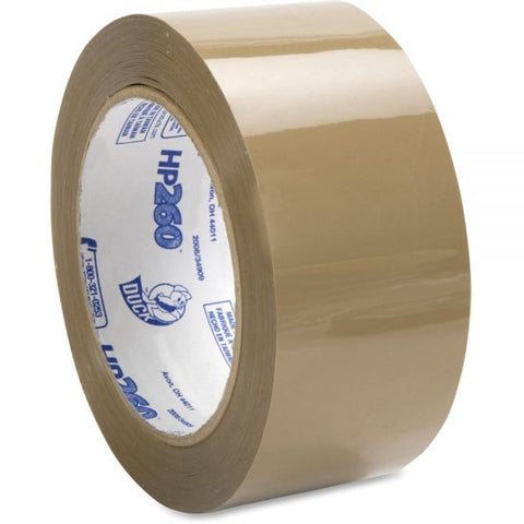 Duck HP260 Packaging Tape, 3" Core, 1.88" x 60 yds, Tan