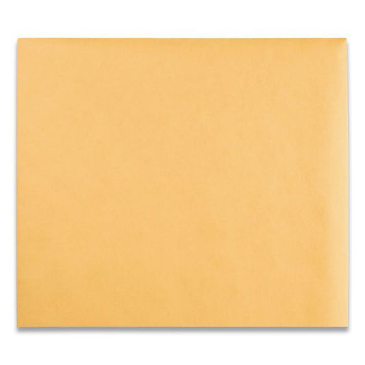 Quality Park Clasp Envelope, 28 lb Bond Weight Kraft, #95, Square Flap, Clasp/Gummed Closure, 10 x 12, Brown Kraft, 100/Box