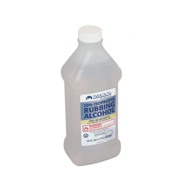 PhysiciansCare by First Aid Only First Aid Kit Rubbing Alcohol, Isopropyl Alcohol, 16 oz Bottle