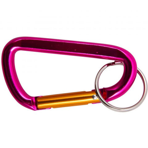 Baumgartens 3" Carabiner Key Ring Aluminum - Assorted