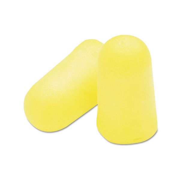 3M E-A-R TaperFit 2 Self-Adjusting Earplugs, Cordless, Foam, Yellow, 200 Pairs