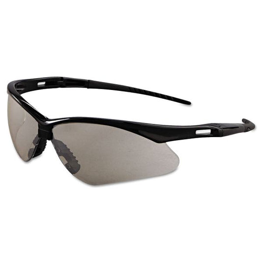 KleenGuard Nemesis Safety Glasses, Black Frame, Indoor/Outdoor Lens