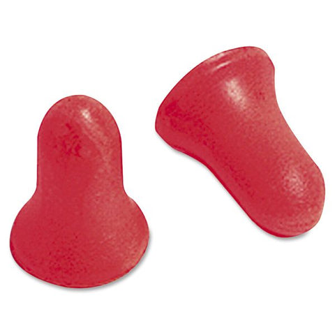 Howard Leight by Honeywell MAXIMUM Single-Use Earplugs, Cordless, 33NRR, Coral, 200 Pairs