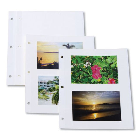 C-Line Redi-Mount Photo-Mounting Sheets, 11 x 9, 50/Box