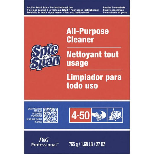 Spic and Span All-Purpose Cleaner Powder - 27 oz (1.69 lb) - 1 Each - Orange