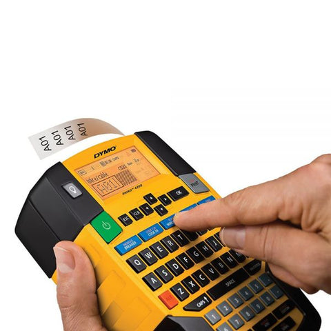 DYMO Rhino 4200 Basic Industrial Handheld Label Maker, 1 Line, 4.06 x 8.46 x 2.24