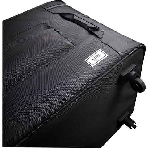 Solo PRO TRANSPORTER 128 Roller Travel/Luggage Bottom Case- Box 1 of 2 - Black 20.5" x 26" x 18.75" - Bump Resistant - Black Luggage - 128L Volume Capacity - 1 Pack