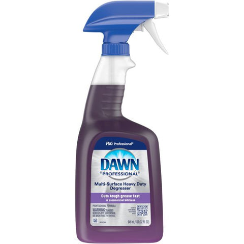 Dawn Pro Heavy-Duty Degreaser Spray Ready-To-Use Spray - 32 fl oz (1 quart) - 6/Carton- Blue