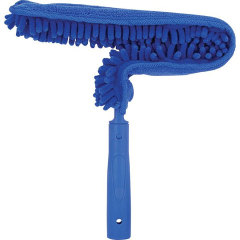 Ettore MicroSwipe Ceiling Fan Duster MicroFiber Bristle - 11.5" Overall Length - 1 Each