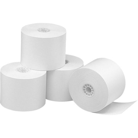 Business Source Thermal Printable Paper - White 2 1/4" x 165 ft - 48 g/m&#178; Grammage - Smooth - 3 / Pack