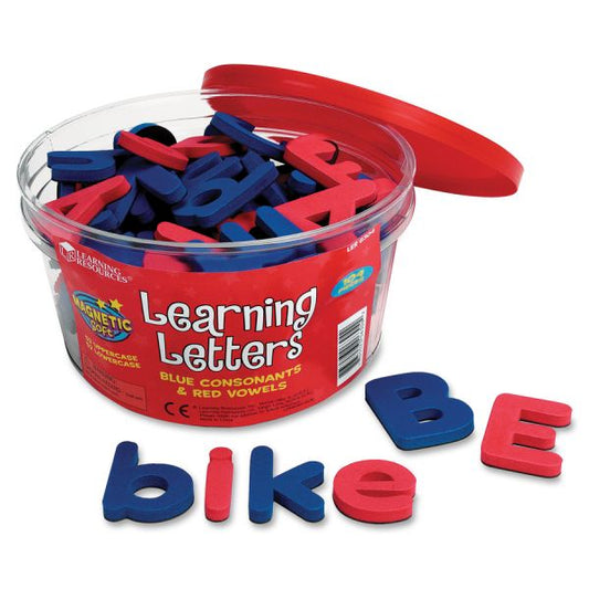 Learning Resources Magnetic Learning Letters Theme/Subject: Learning - Skill Learning: Alphabet, Letter Sound, Word Building, Sorting, Reading, Phonic, Spelling, Consonant - 3 Year & Up - 104 Pieces - Multi