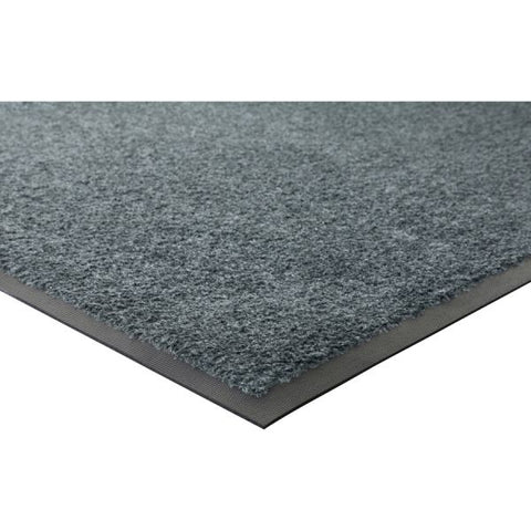 Genuine Joe Platinum Series Walk-Off Indoor Floor Mat 48" x 72" - Nylon - Gray