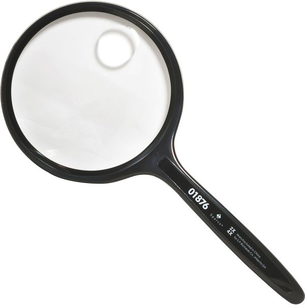 Sparco Handheld Magnifiers 3.50" Diameter - Acrylic