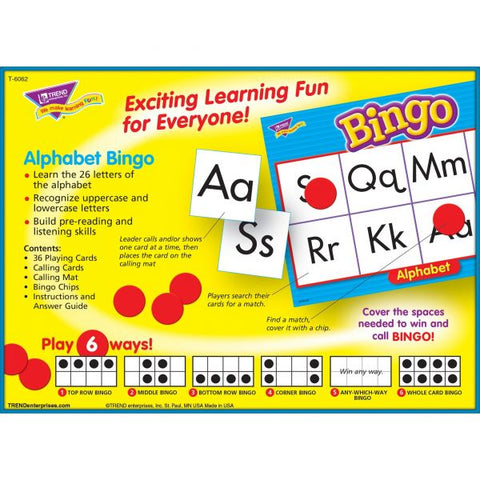 Alphabet Bingo Game