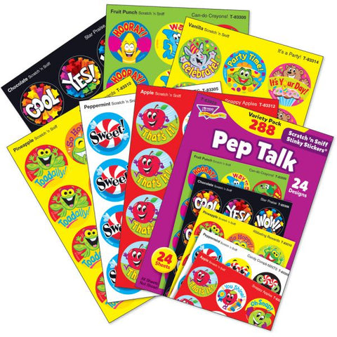 Trend Pep Talk Scratch 'n Sniff Stinky Stickers