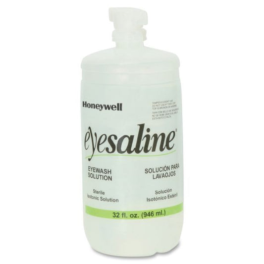 Honeywell Fendall Eyesaline Eyewash Solution 1 quart - Tamper Resistant, Blow-fill-seal - 1 Each